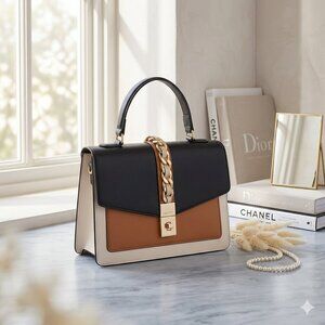 Aldo Tri-Color Satchel